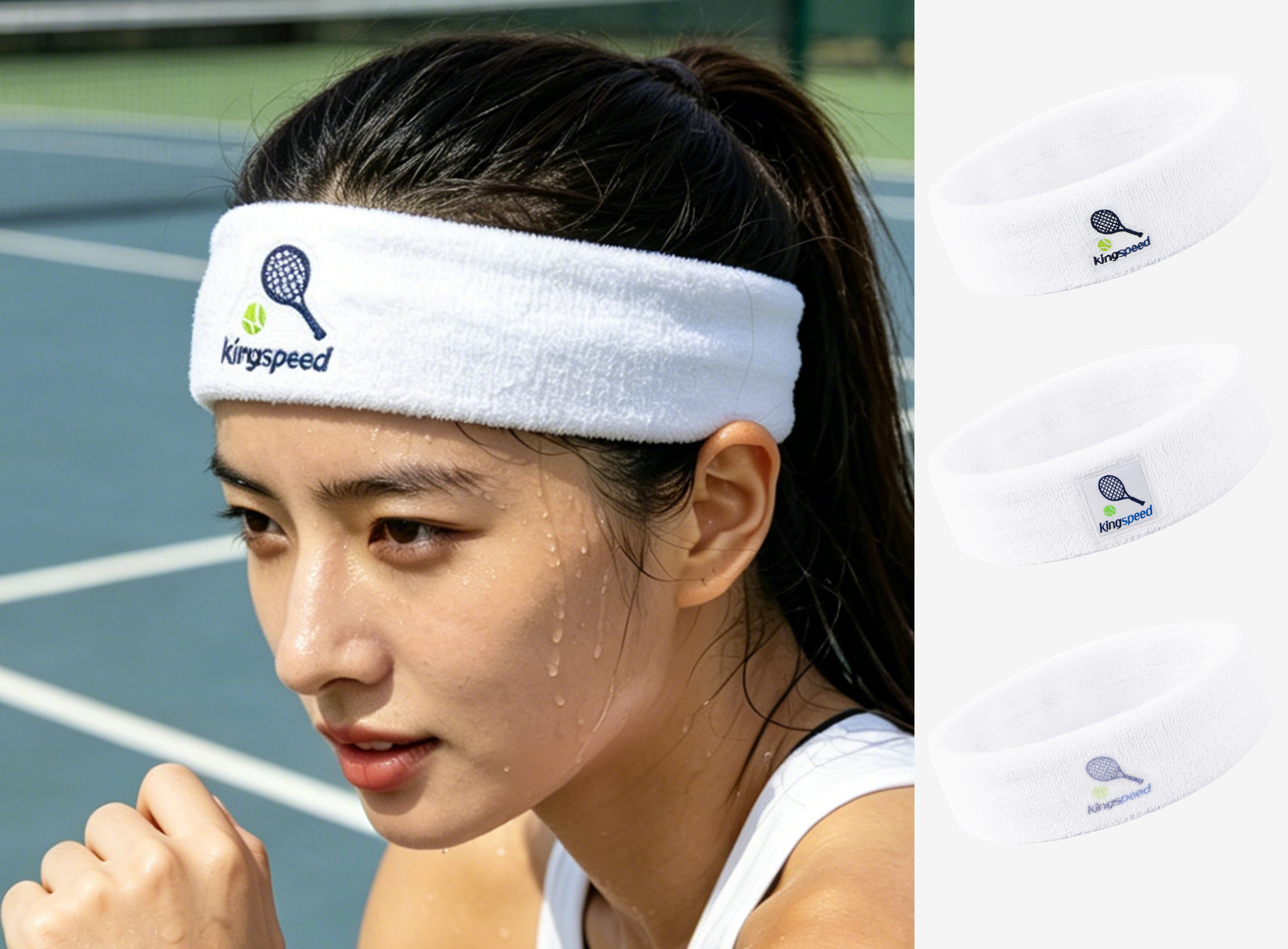 Terry Cloth Headbands - Kingspeed Sports OEM and ODM manufacturing